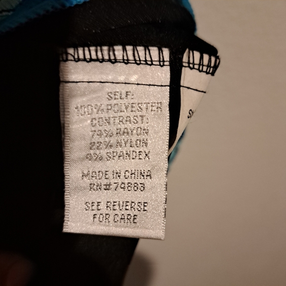 Dressbarn blouse with attached corset. Size Large - Picture 11 of 12